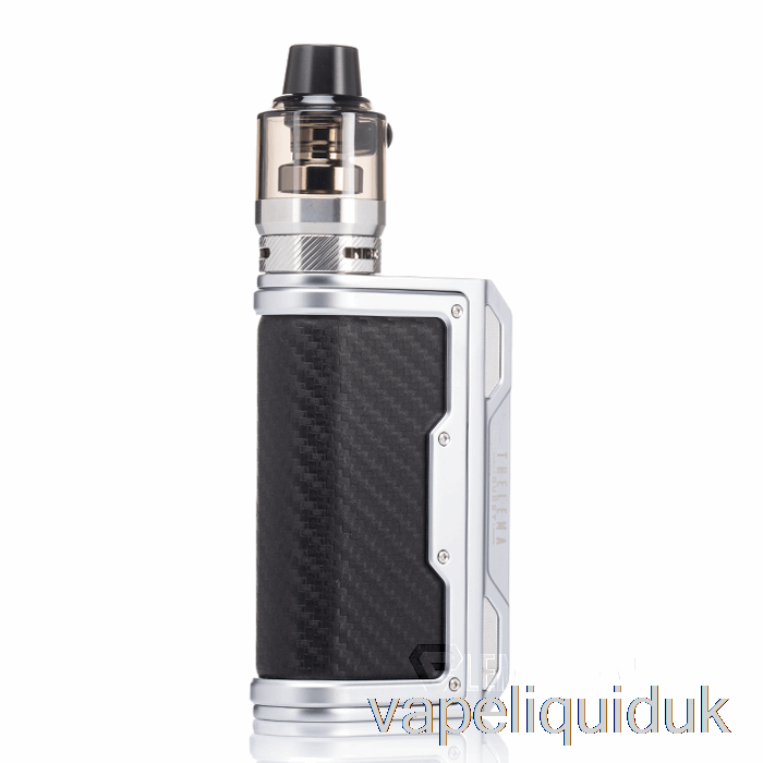 Lost Vape THELEMA QUEST 200W Starter Kit Silver / Carbon Fiber Vape Liquid
